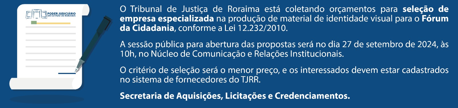 Licitações e Credenciamentos