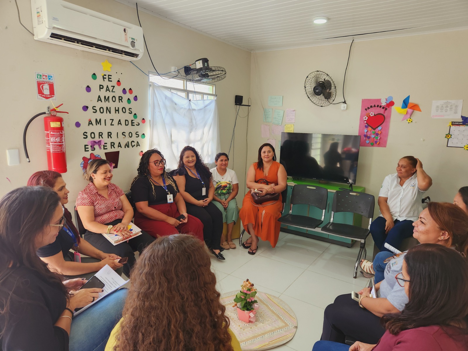ACOLHIMENTO - Unidade de Justiça Restaurativa do TJRR implementa Círculos de Construção de Paz no Abrigo Feminino