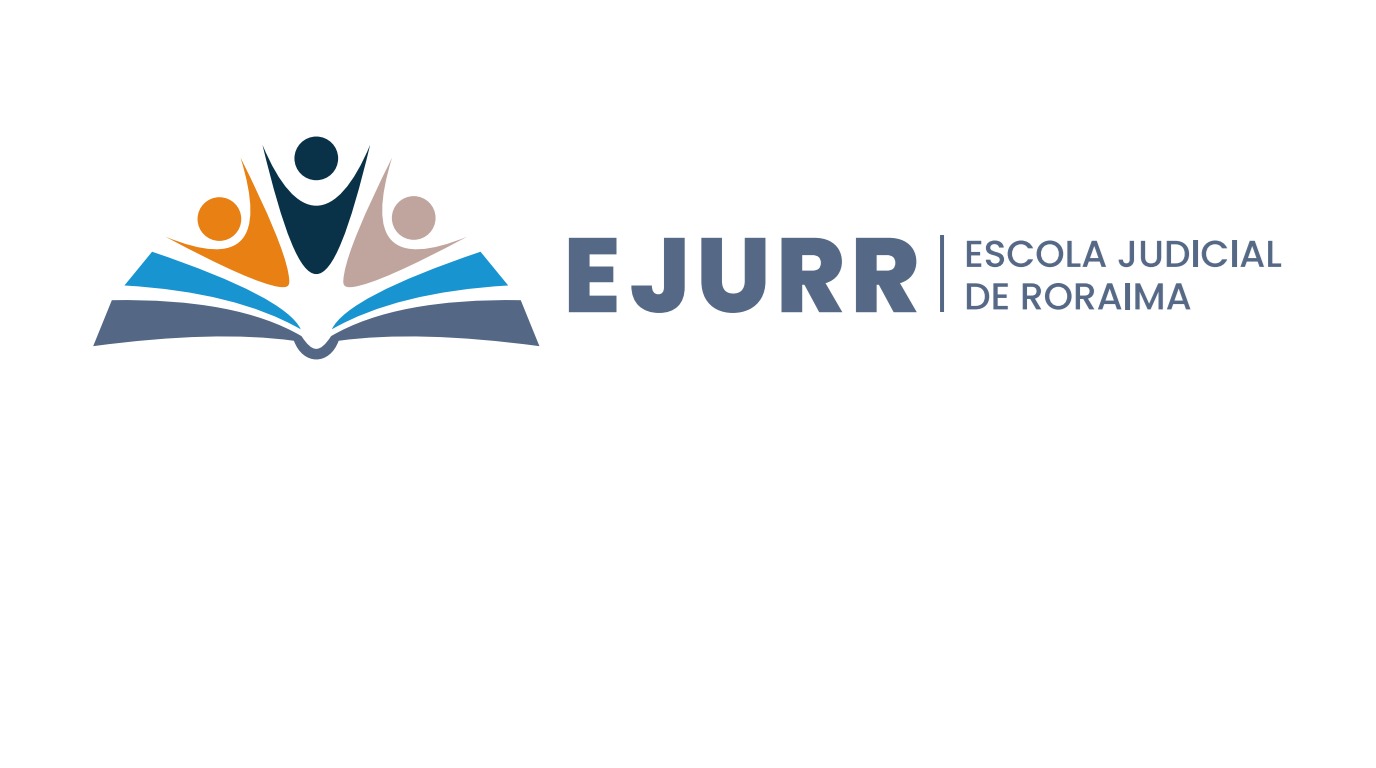 Imagem da logo da Ejurr. Nela está escrito Ejurr: Escola Judicial de Roraima 