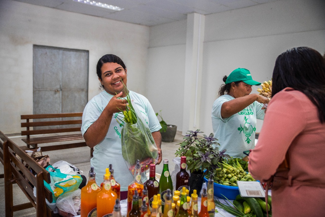 Feira de Orgânicos no TJRR impulsiona agricultura familiar e consumo sustentável