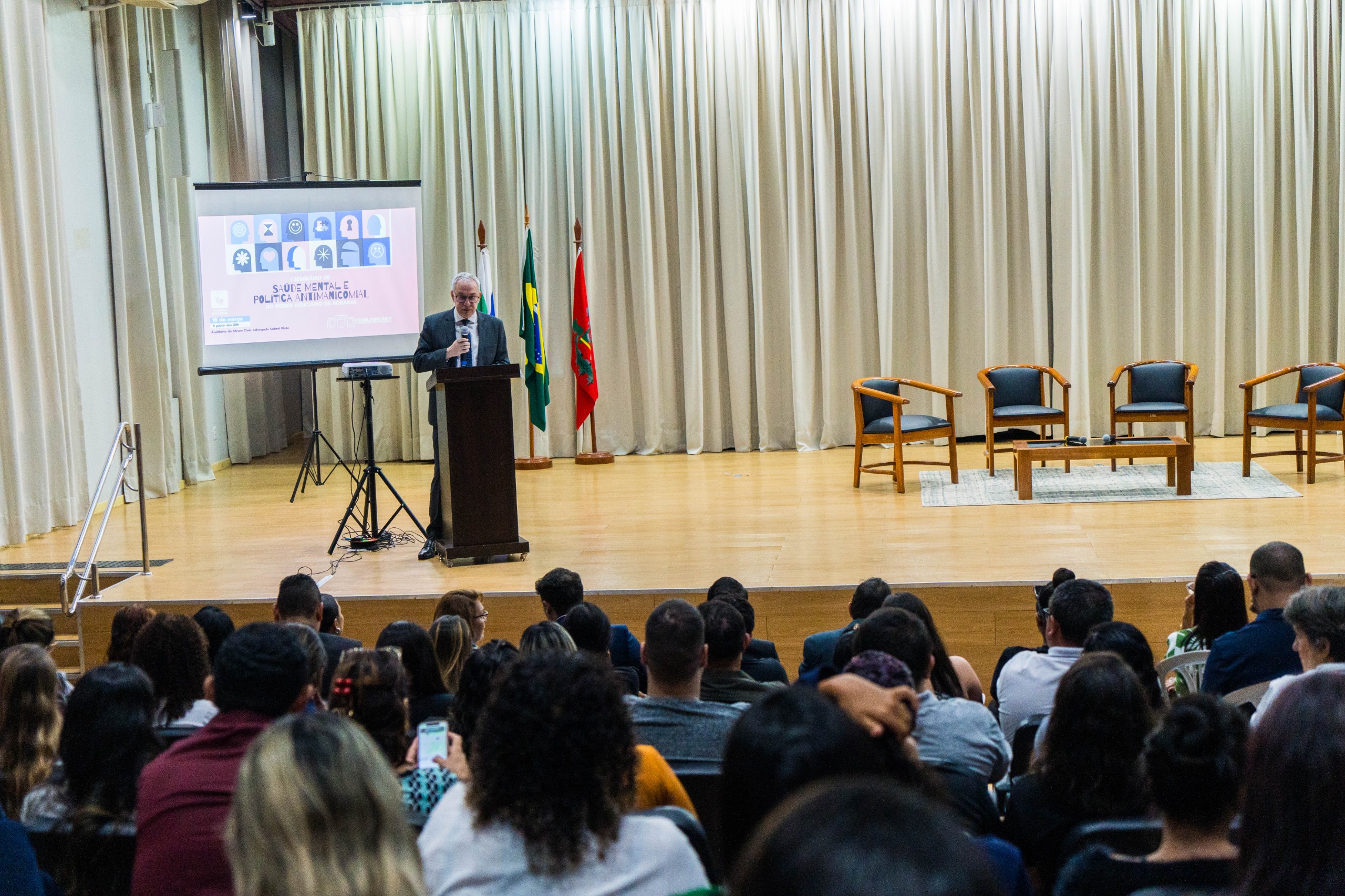 TJRR promove I Seminário de Política Antimanicomial