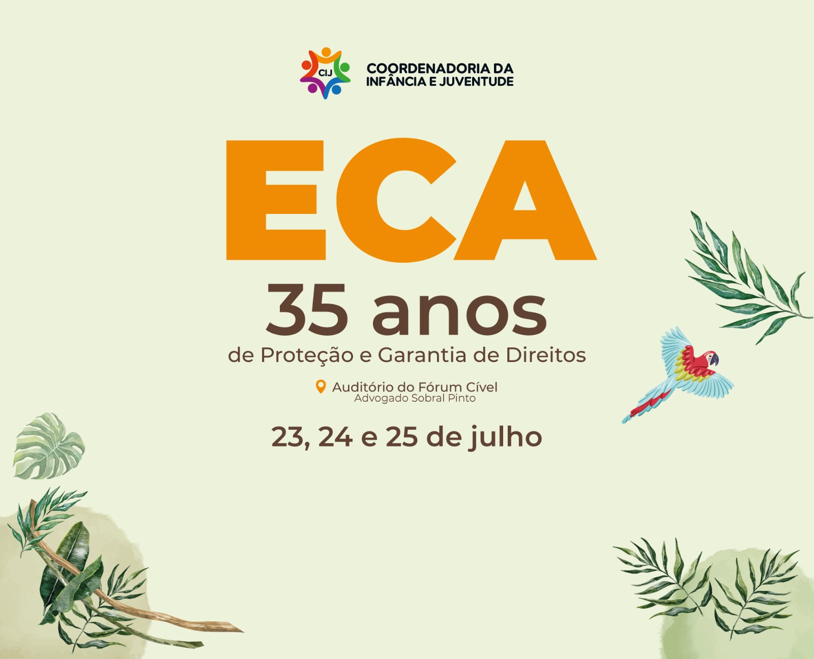 35 ANOS DO ECA - Corte de Justiça roraimense discute desafios e avanços na proteção de crianças e adolescentes