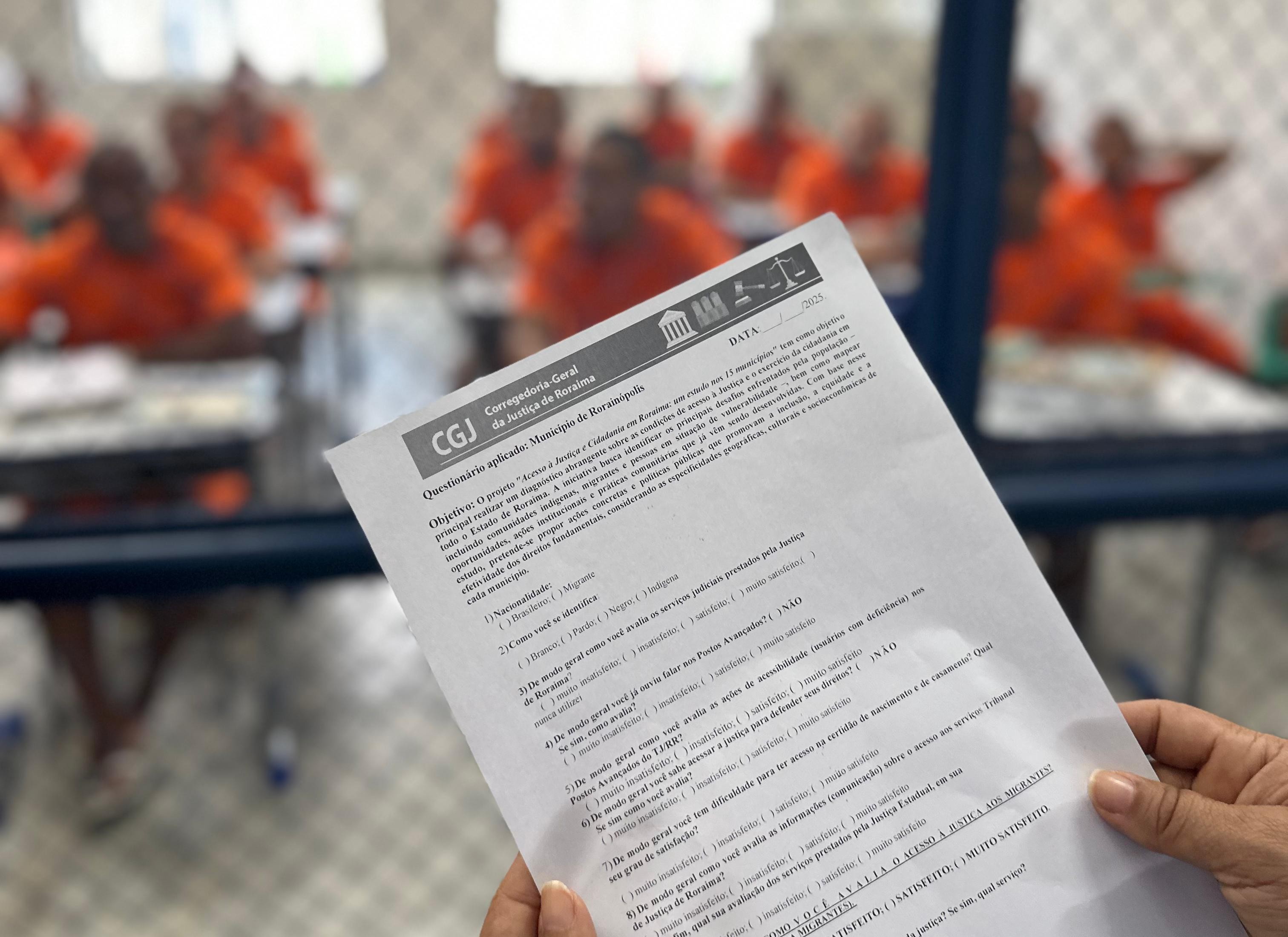 Corregedoria do TJRR amplia pesquisa sobre acesso à Justiça e cidadania em Roraima