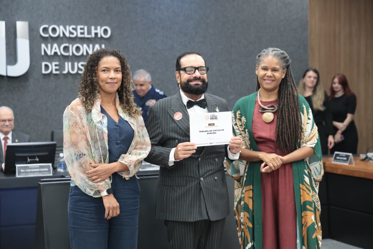 Em Brasília, TJRR é premiado por políticas de equidade racial no Judiciário