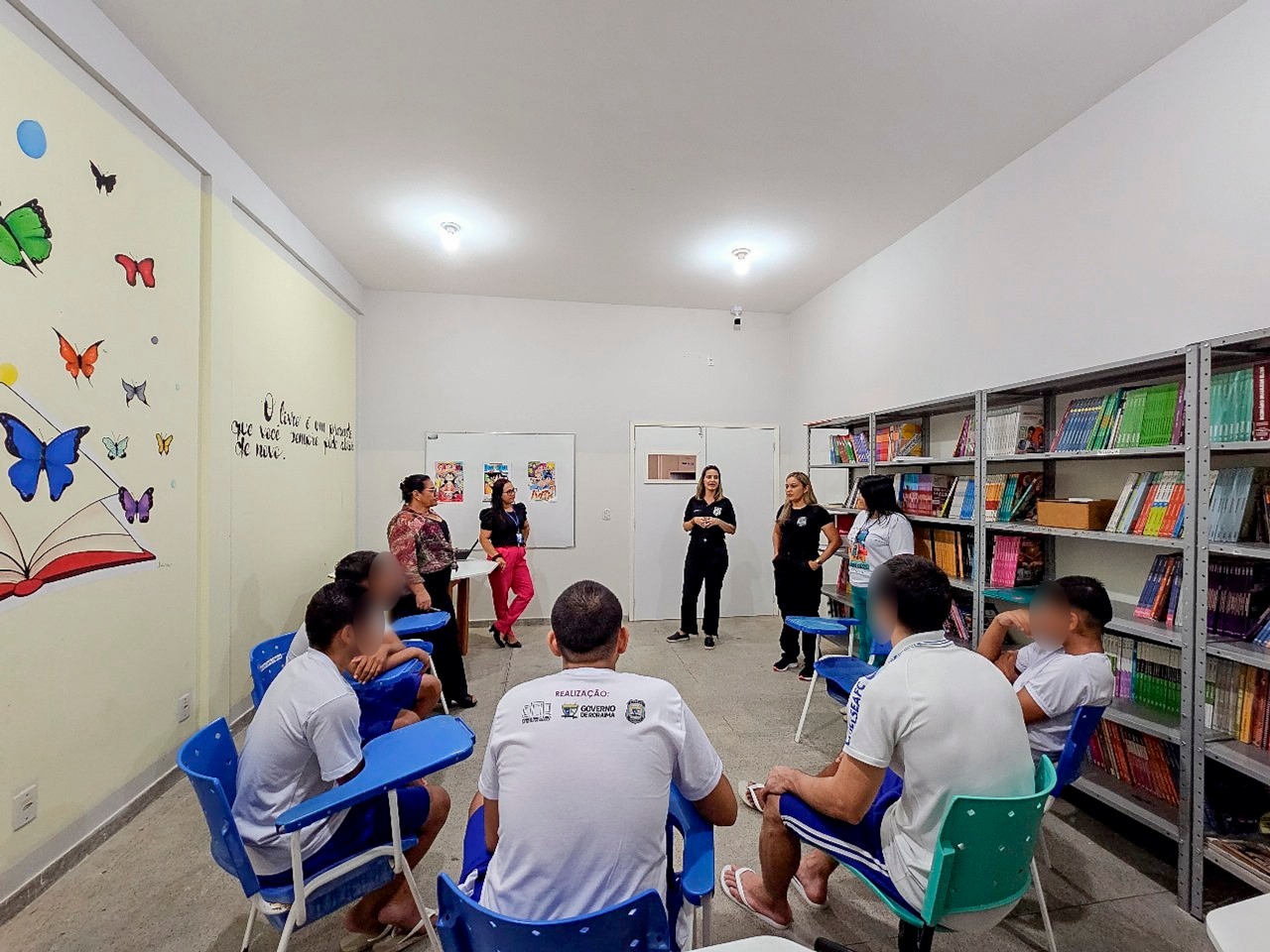 Clube de Leitura “Cria das Letras” leva literatura ao sistema socioeducativo com apoio do projeto Leitura Abre Portas