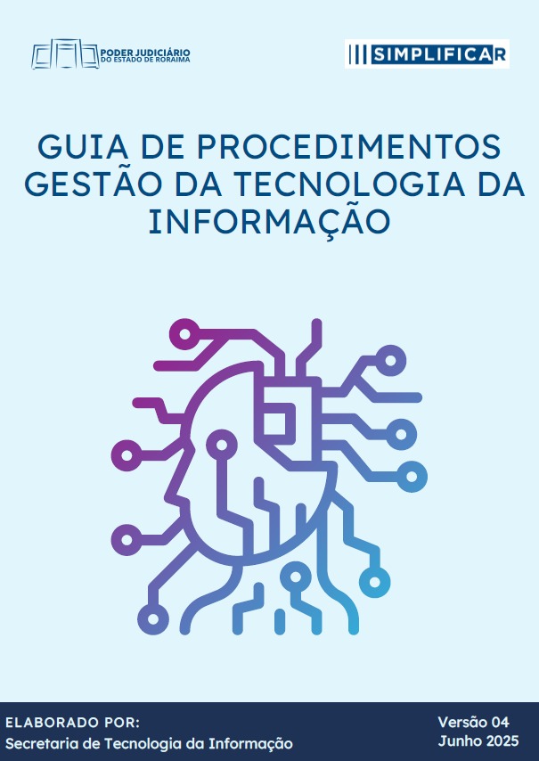 Capa do Guia de Procedimentos de TIC